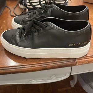 Common Project tournament low top sneaker